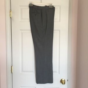 Ann Taylor LOFT pinstriped trouser